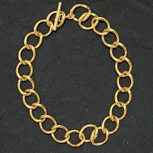 Monet - Chunky Chain Necklance and Bracelet in Gold